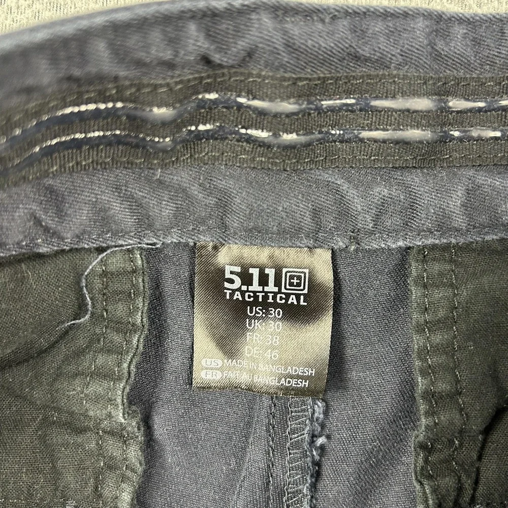 5.11 Tactical Pants Mens 30 Navy Blue Straight Leg Casual‎ Workwear Uniform